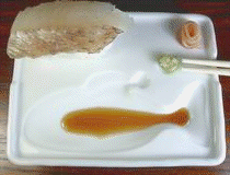 醤油皿・鯛：一番シンプル